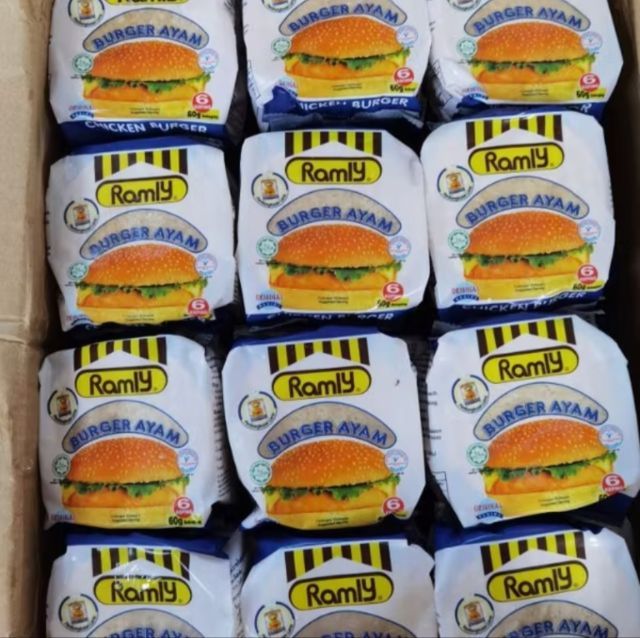 เบอร์เกอร์เนื้อและ ไก่ Ramly Halal รูปที่ 2