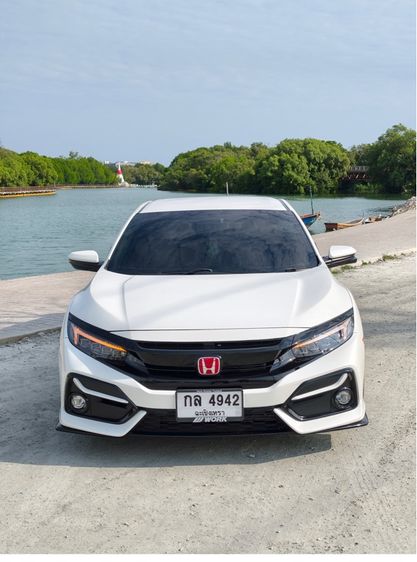 Honda Civic 2016 1.5 Turbo RS Sedan เบนซิน ไม่ติดแก๊ส เกียร์อัตโนมัติ ขาว รูปที่ 3