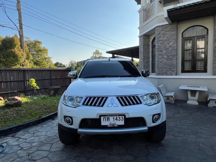 Mitsubishi Pajero Sport 2012 2.5 GT Van ดีเซล ไม่ติดแก๊ส เกียร์อัตโนมัติ ขาว รูปที่ 3