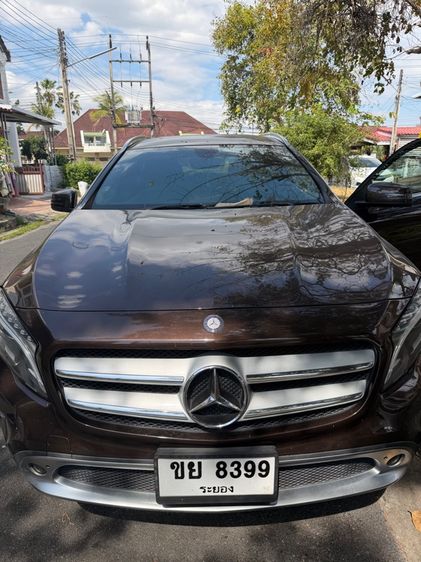 Mercedes-Benz GLA-Class 2015 GLA200 Utility-car เบนซิน ไม่ติดแก๊ส เกียร์อัตโนมัติ น้ำตาล รูปที่ 3