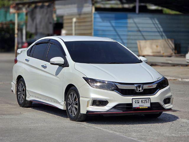 Honda City 2019 1.5 Sv Plus i-VTEC Sedan เบนซิน ไม่ติดแก๊ส เกียร์อัตโนมัติ ขาว รูปที่ 2