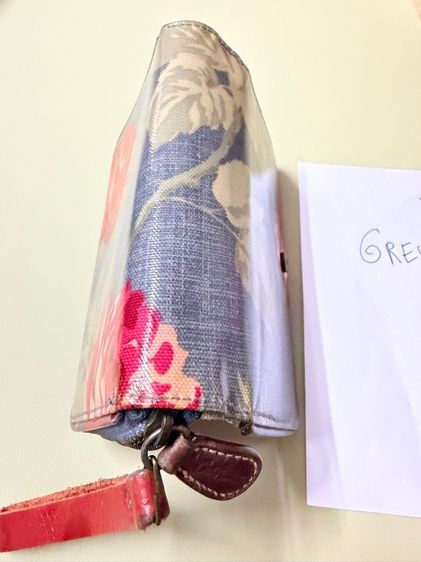 กระเป๋าสตางค์ Cath Kidston ของแท้  ผ้าฝ้ายเคลือบ PVC คุณภาพสูง ทนทาน รูปที่ 4