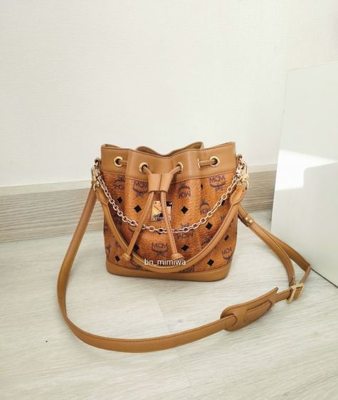 🎁MCM Mini Drawstring Bucket Bag 