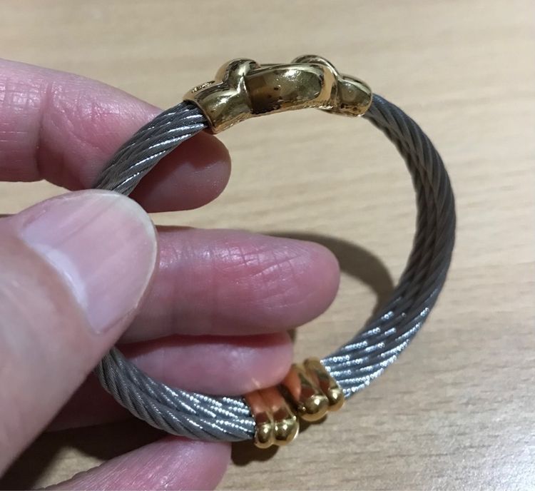 ลดราคา Charriol ของแท้ กำไลข้อมือ สภาพดี รูปที่ 14