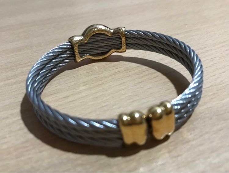 ลดราคา Charriol ของแท้ กำไลข้อมือ สภาพดี รูปที่ 6