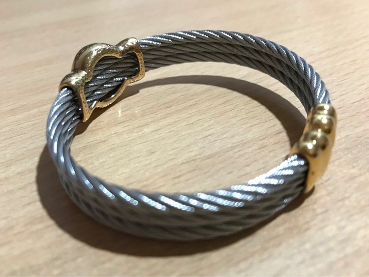 ลดราคา Charriol ของแท้ กำไลข้อมือ สภาพดี รูปที่ 7