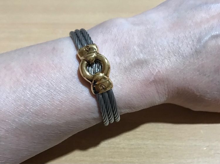 ลดราคา Charriol ของแท้ กำไลข้อมือ สภาพดี รูปที่ 10