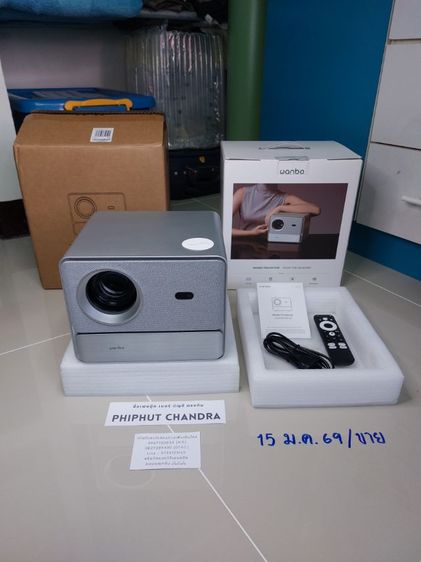 💥 Wanbo DaVinci 1 Pro Android 11.0 NETFLIX เวอร์ชั่นแท้ มือสอง ครบกล่อง อายุเครื่อง 7 วัน พร้อมรับประกันศูนย์ 1 ปีเต็ม 💥