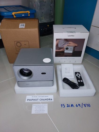 💥 Wanbo DaVinci 1 Pro Android 11.0 NETFLIX เวอร์ชั่นแท้ มือสอง ครบกล่อง อายุเครื่อง 7 วัน พร้อมรับประกันศูนย์ 1 ปีเต็ม 💥 รูปที่ 3