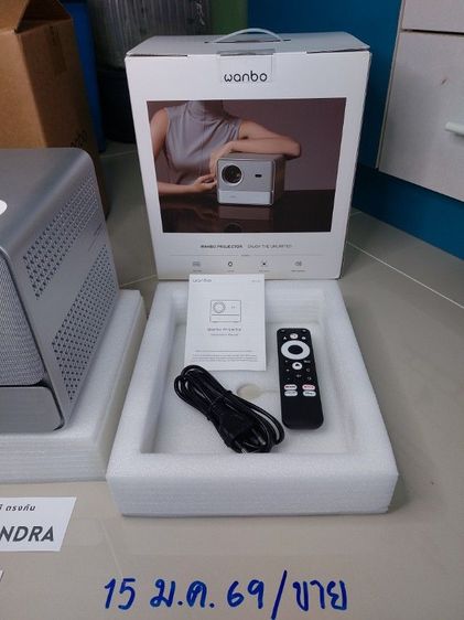 💥 Wanbo DaVinci 1 Pro Android 11.0 NETFLIX เวอร์ชั่นแท้ มือสอง ครบกล่อง อายุเครื่อง 7 วัน พร้อมรับประกันศูนย์ 1 ปีเต็ม 💥 รูปที่ 5