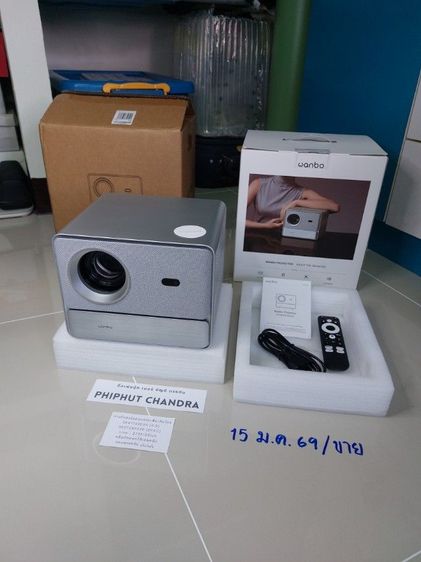 💥 Wanbo DaVinci 1 Pro Android 11.0 NETFLIX เวอร์ชั่นแท้ มือสอง ครบกล่อง อายุเครื่อง 7 วัน พร้อมรับประกันศูนย์ 1 ปีเต็ม 💥 รูปที่ 2