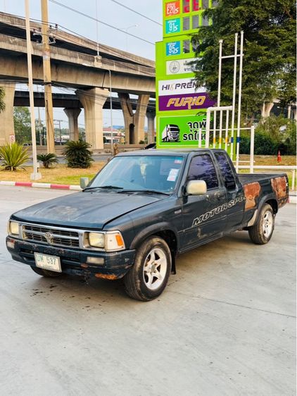 Toyota Hilux Mighty-X 1996 2.4 Pickup ดีเซล ไม่ติดแก๊ส เกียร์ธรรมดา เขียว รูปที่ 4