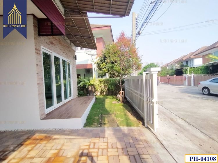 ขายบ้านเดี่ยว 2 ชั้น บ้านระเบียงสวน 5 ถนนราษฎร์พัฒนา ซอยมิสทีน รีโนเวทพร้อมอยู่ รูปที่ 4