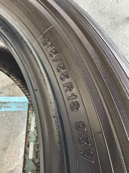 ยางYOKOHAMA215-55-18 ปี25x3 ปลายปี24x1 ปีแท้  รูปที่ 8