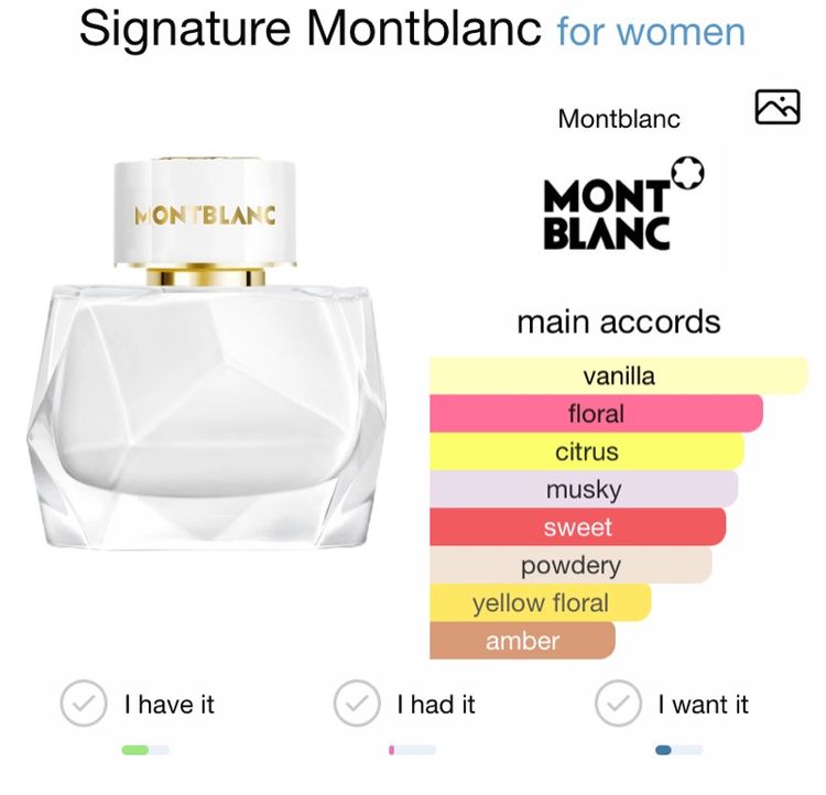 ย้ำหอมแท้ 💯 Montblanc Signature EDP 30m งานกล่อง รูปที่ 2