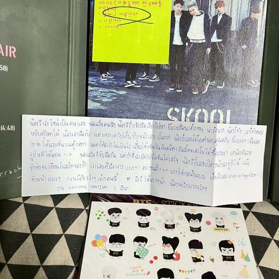 ของสะสม bts skool luv affair ครบขาดแผ่นซีดี 550฿ รูปที่ 12