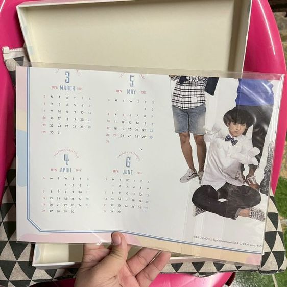 ของสะสม bts seasons greetings 2015 ลิมิเต็ดครบหมดขาดแค่ปฏิทินตั้งโต๊ะ รูปที่ 8