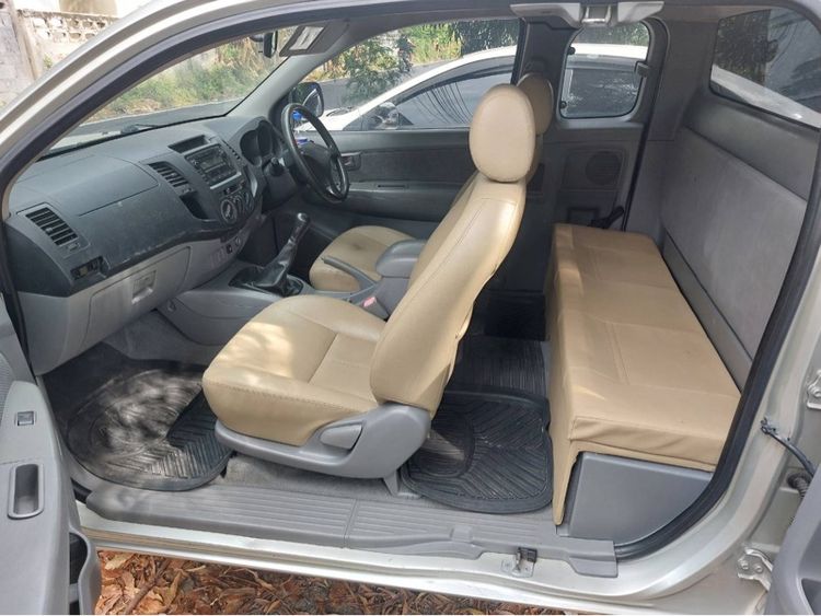 Toyota Hilux Vigo 2010 2.7 Pickup เบนซิน LPG เกียร์ธรรมดา เทา รูปที่ 2