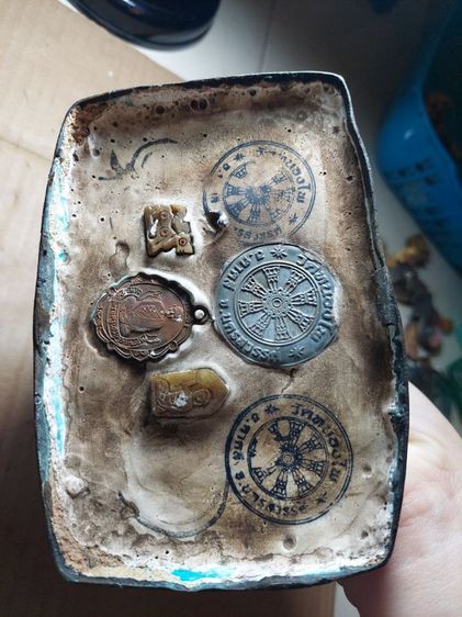 เครื่องรางพระบูชาหลวงพ่อเดิม  สูง นิ้วฐาน 6 ตัก 5 นิ้ว รูปที่ 4