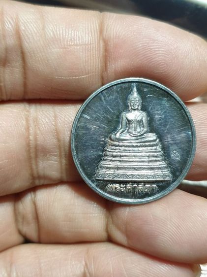เหรียญพระศาสดา ปี40 วัดบวรนิเวศวิหาร เนื้อเงิน สภาพสวยแชมป์ รูปที่ 9