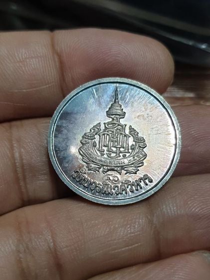 เหรียญพระศาสดา ปี40 วัดบวรนิเวศวิหาร เนื้อเงิน สภาพสวยแชมป์ รูปที่ 4