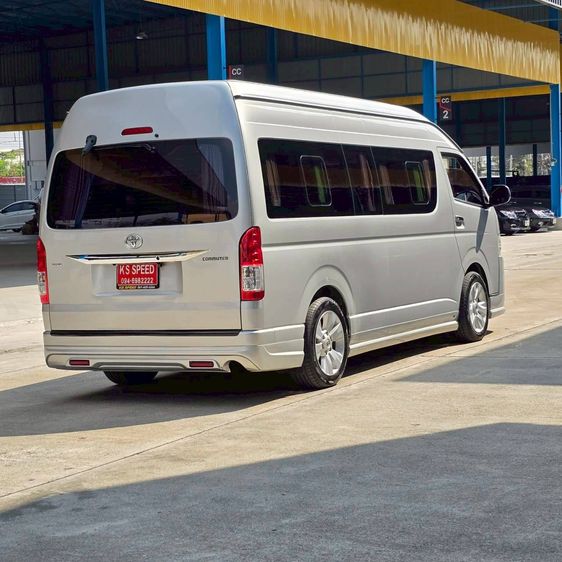 Toyota Commuter 2017 3.0 Van ดีเซล ไม่ติดแก๊ส เกียร์อัตโนมัติ บรอนซ์เงิน รูปที่ 4