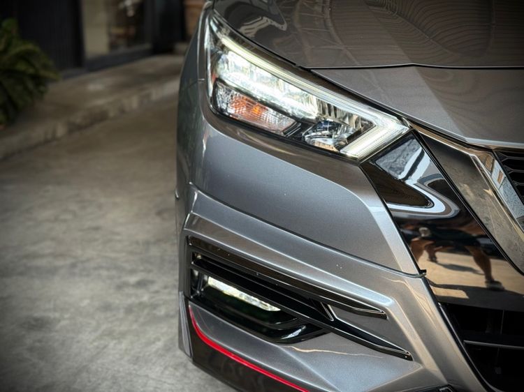 Nissan Almera 2021 1.0 VL Sedan เบนซิน ไม่ติดแก๊ส เกียร์อัตโนมัติ เทา รูปที่ 3