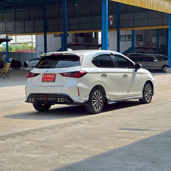 Honda City 2021 1.0 SV Sedan เบนซิน ไม่ติดแก๊ส เกียร์อัตโนมัติ ขาว รูปที่ 4