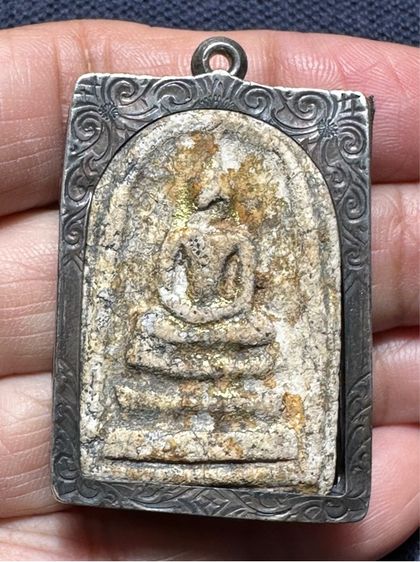 พระสมเด็จพิมพ์ใหญ่ เนื้อเก่า กรอบเงินเดิม