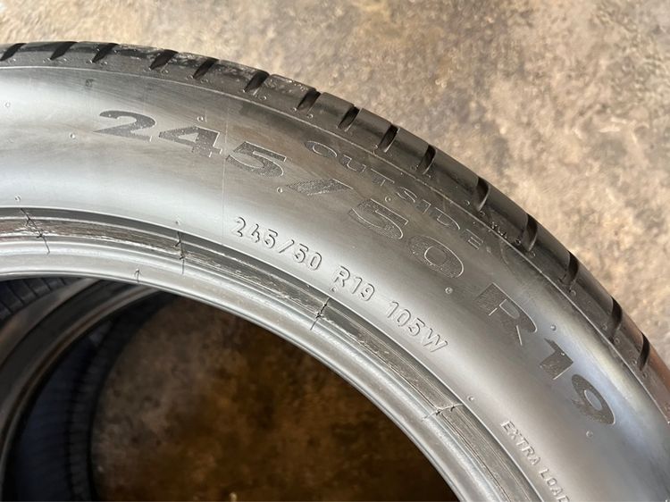 ยาง Pirelli PZero 245 50 19 ปี22 คู่ 1500 บาท RunFlat รูปที่ 6