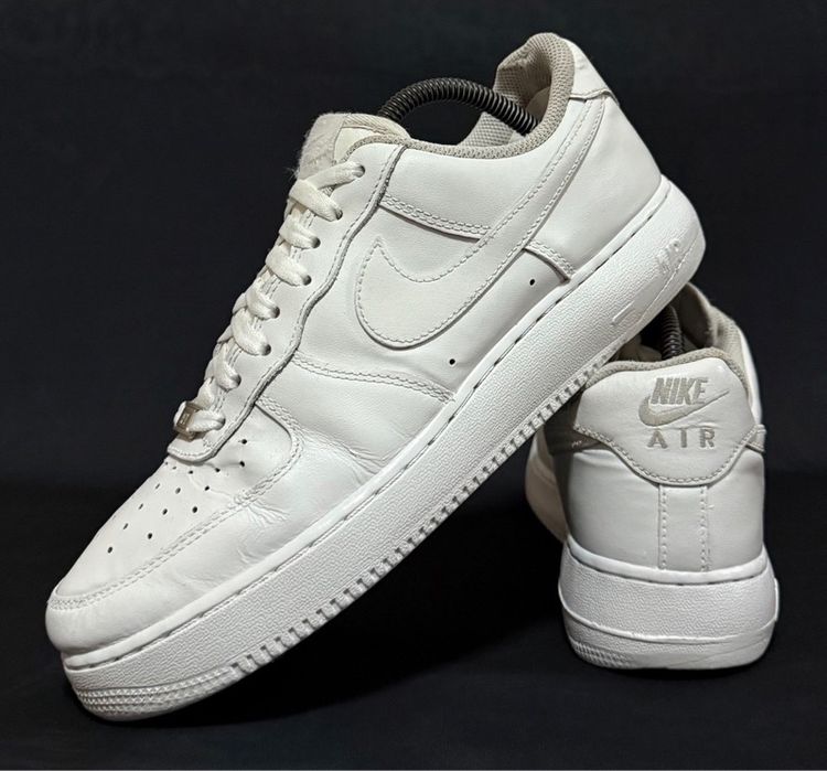 ขาว ผ้าใบ รองเท้าผ้าใบ UK 8.5 | EU 42 2/3 | US 9 Nike air force 1 Size42.5 ส่งฟรี