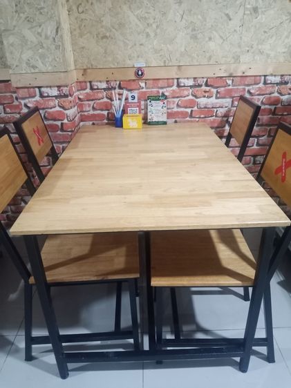 ชุดโต๊ะอาหาร 4 ที่นั่ง รูปที่ 5