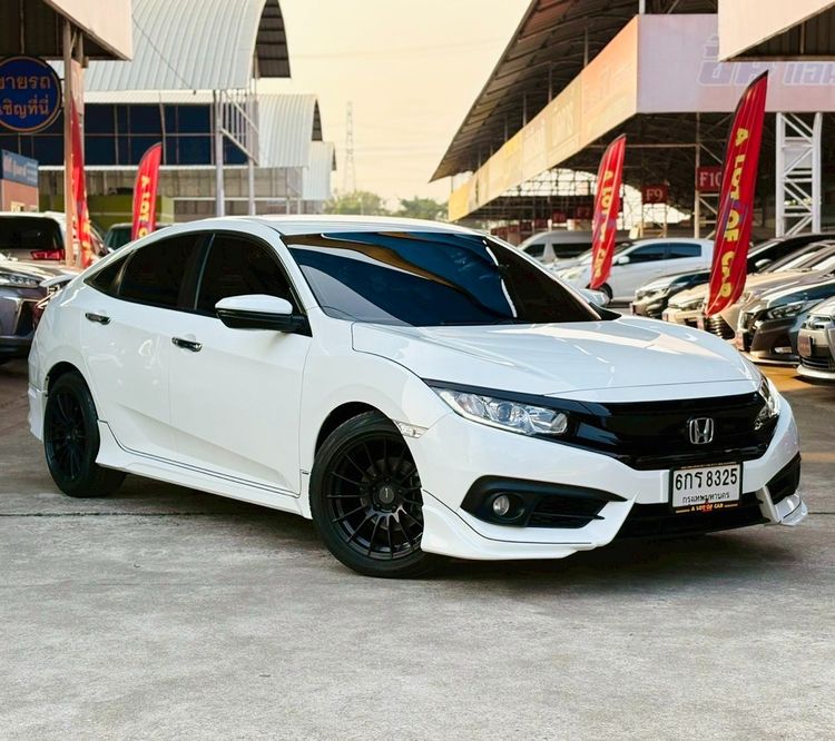 รถ Honda Civic 1.8 EL i-VTEC สี ขาว