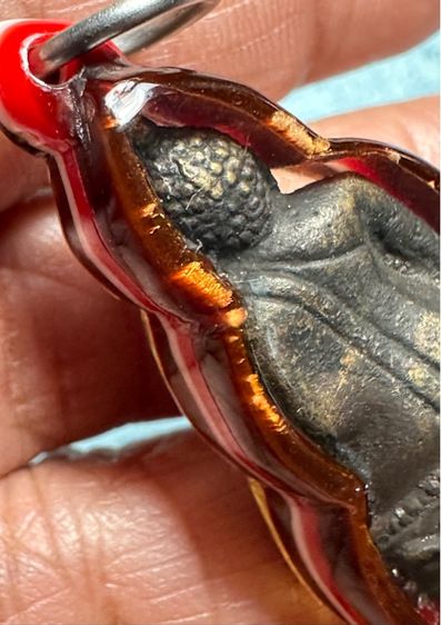 รูปหล่ออุดกริ่ง ล.พ.โต วัดบางพลี พร้อมเลี่ยมโบราณ รูปที่ 8