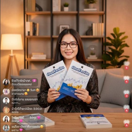 บริหาร หนัวสือขายดี "เงินสร้างเงิน"