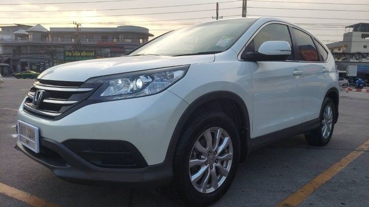Honda CR-V 2014 2.0 SE Utility-car เบนซิน ไม่ติดแก๊ส เกียร์อัตโนมัติ ขาว