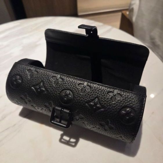 Louis Vuitton x3 Watch Case - M10147 (Full Black) Monogram รูปที่ 4
