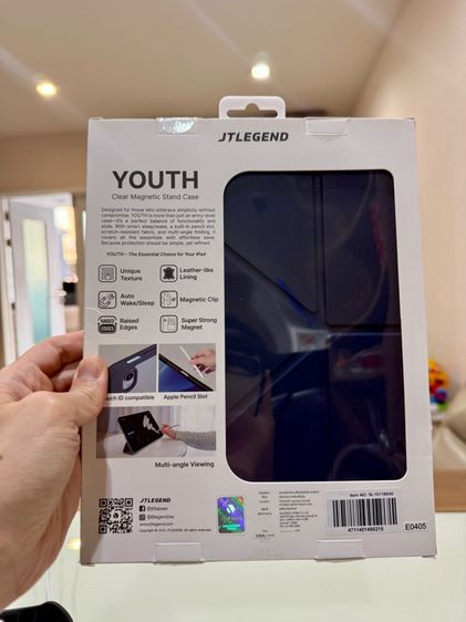 เคส JTLEGEND iPad Air 11 M3 (2025)iPad Air 11M2 iPad Air 5 4 Youth Dark Blue รูปที่ 2