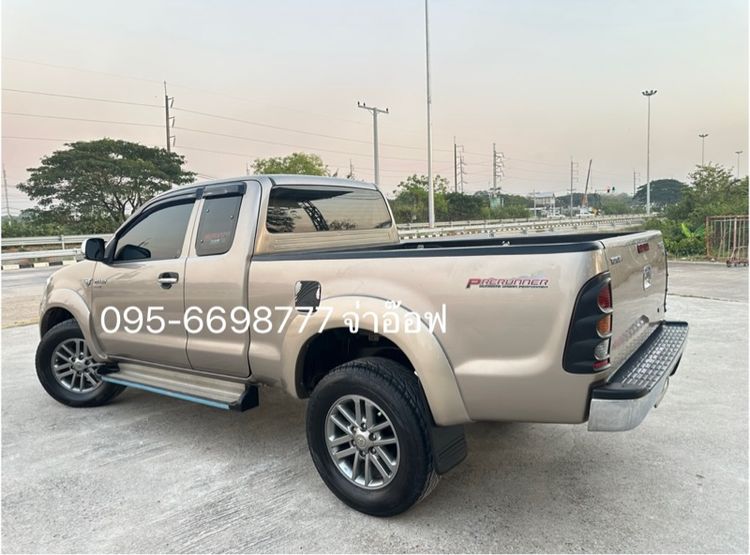 Toyota Hilux Vigo 2011 2.5 E Prerunner VN Turbo Pickup ดีเซล ไม่ติดแก๊ส เกียร์ธรรมดา บรอนซ์ทอง รูปที่ 3