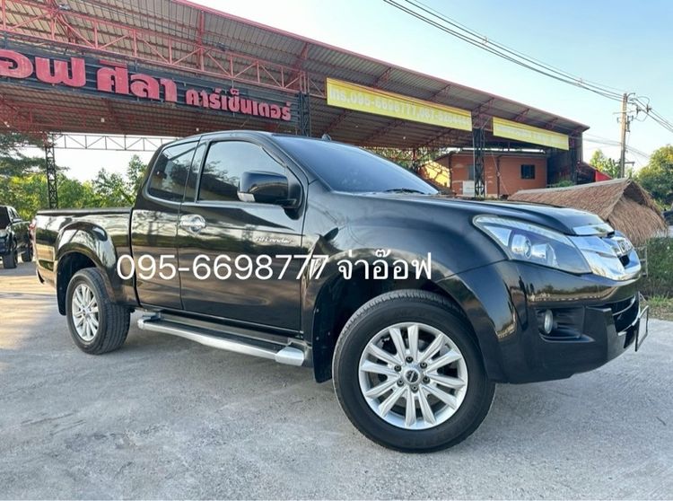 Isuzu D-MAX 2014 2.5 Hi-Lander Z Pickup ดีเซล ไม่ติดแก๊ส เกียร์ธรรมดา ดำ รูปที่ 2