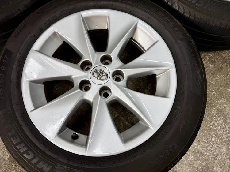 ล้อแม็ก TOYOTA ALPHARD ขอบ 17” ยาง MICHELIN 215-60R17 ปี 20 ดอกยางสวย รูปที่ 5