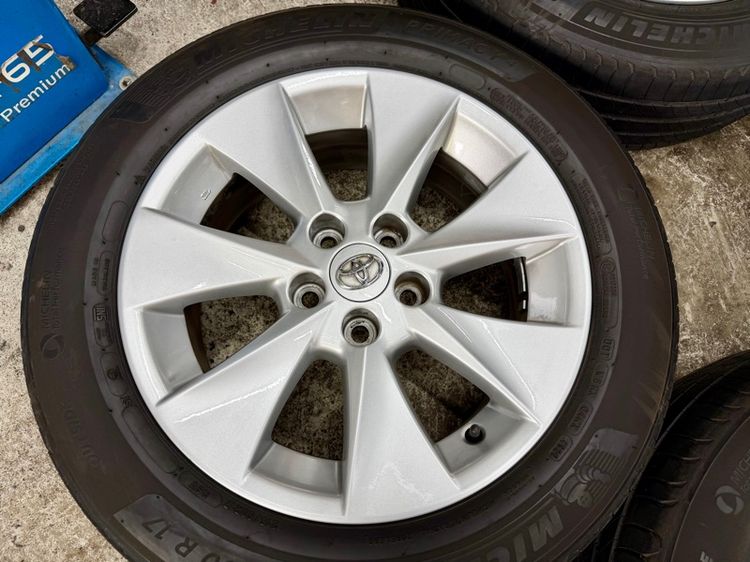 ล้อแม็ก TOYOTA ALPHARD ขอบ 17” ยาง MICHELIN 215-60R17 ปี 20 ดอกยางสวย รูปที่ 7