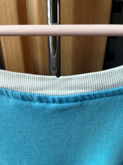 เสื้อยืดแขนสั้น Adidas Adicolor Classics 3-Stripes สีฟ้า 2XL (มือสอง) รูปที่ 5