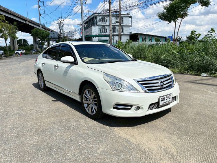 Nissan Teana 2012 2.5 250 XV Sedan เบนซิน ไม่ติดแก๊ส เกียร์อัตโนมัติ ขาว