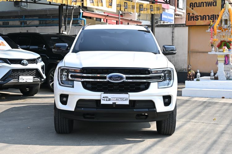 Ford Everest 2023 2.0 Trend Utility-car ดีเซล ไม่ติดแก๊ส เกียร์อัตโนมัติ ขาว รูปที่ 2