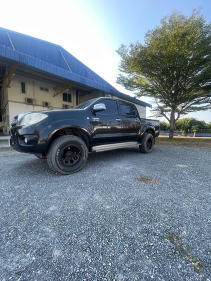 Toyota Hilux Vigo D4D 2010 Pickup ดีเซล เกียร์อัตโนมัติ ดำ รูปที่ 4