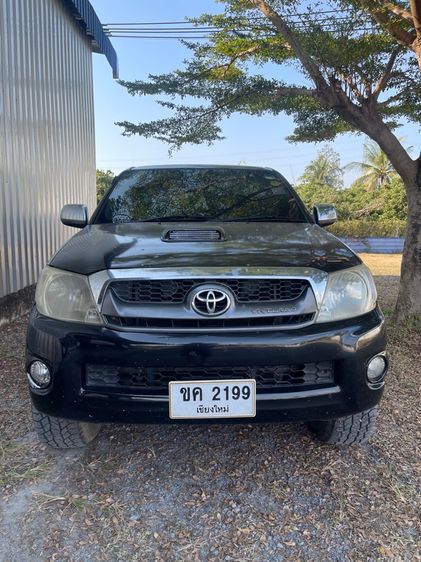 Toyota Hilux Vigo D4D 2010 Pickup ดีเซล เกียร์อัตโนมัติ ดำ