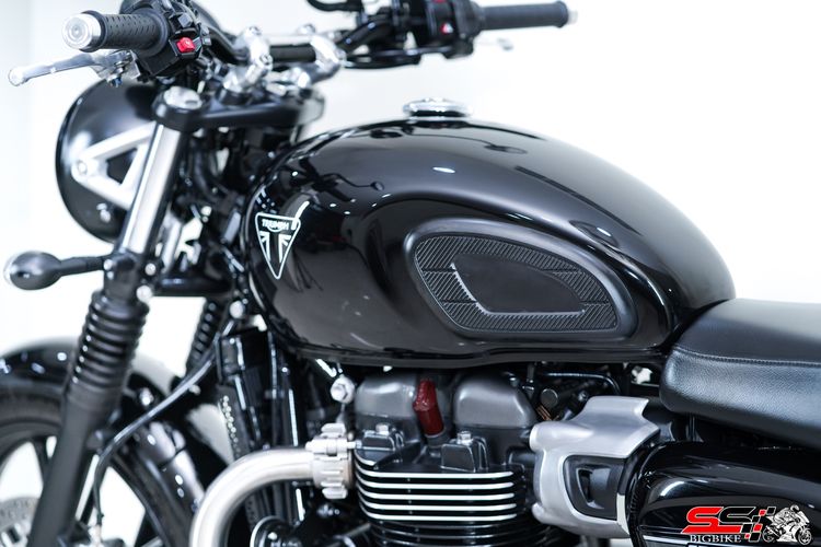 TRIUMPH SPEED TWIN 900 สีดำ ปี2024 วิ่ง 5,700km ไมล์แท้ มือเดียวสภาพป้ายแดงไร้ริ้วรอย รูปที่ 12