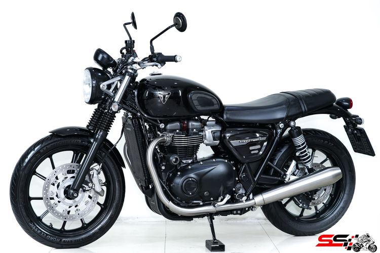 TRIUMPH SPEED TWIN 900 สีดำ ปี2024 วิ่ง 5,700km ไมล์แท้ มือเดียวสภาพป้ายแดงไร้ริ้วรอย รูปที่ 3