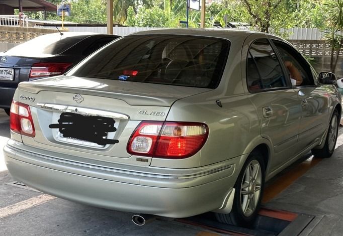 Nissan Sunny 2003 1.6 GL Neo Sedan เบนซิน ไม่ติดแก๊ส เกียร์อัตโนมัติ บรอนซ์ทอง รูปที่ 3